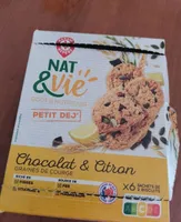 Biscuit chocolat et citron Nat&Vie