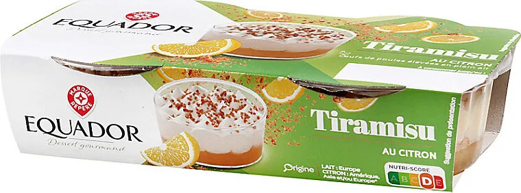 Tiramisu au citron