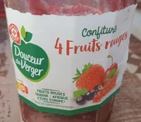 Confiture 4 fruits rouges