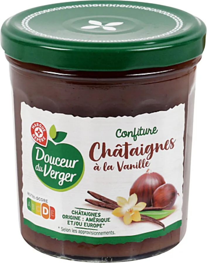Confiture Châtaignes Vanille