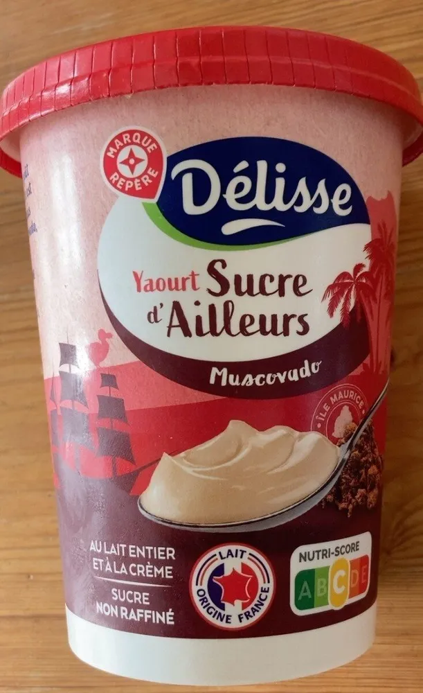 Yaourt sucre d’ailleurs Muscovado DELISSE