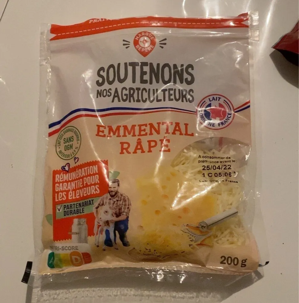 Emmental râpé