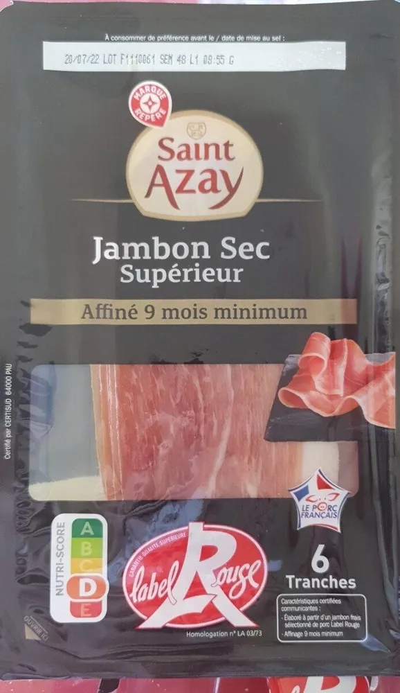 Jambon sec supérieur