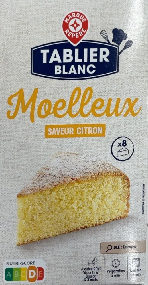 Moelleux citron