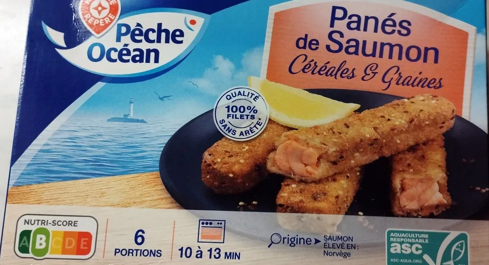 Panés de Saumon Céréales & Graines