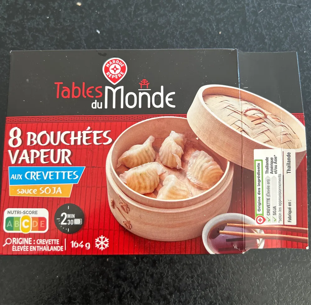 Bouchées vapeur