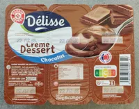Crème dessert chocolat 750g (6x125)