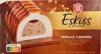 Bûche glacée Vanille Caramel