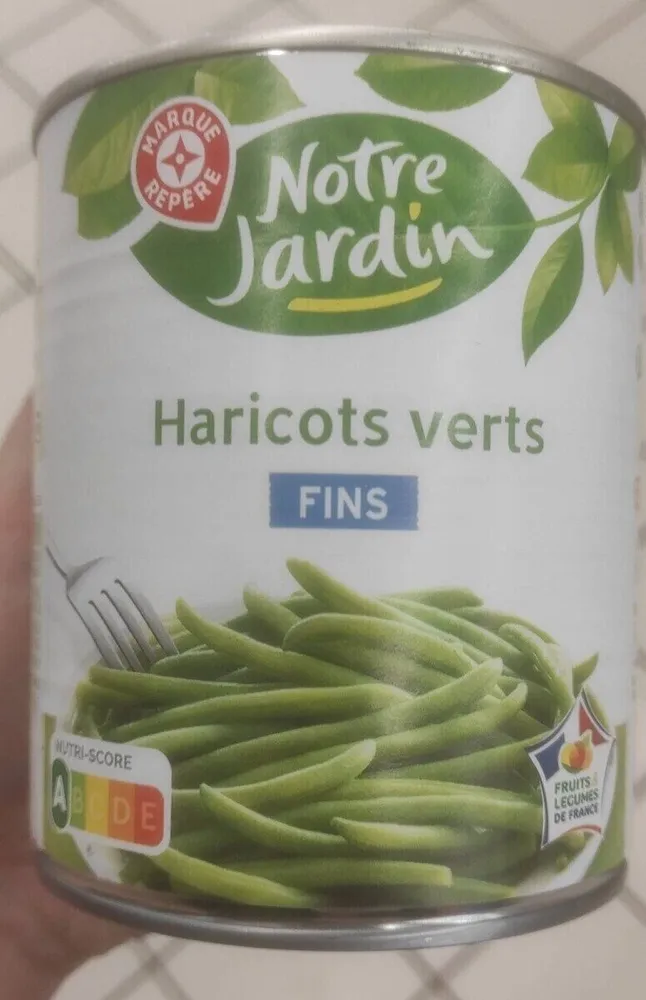 Haricots verts fins