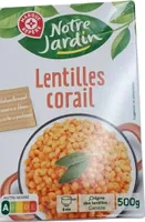 Lentilles corail