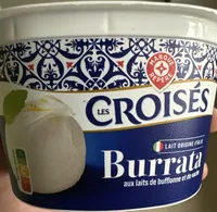 Burrata aux lait de bufflonne et de vache