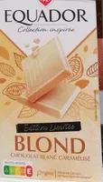 Blond chocolat blanc caramélisé