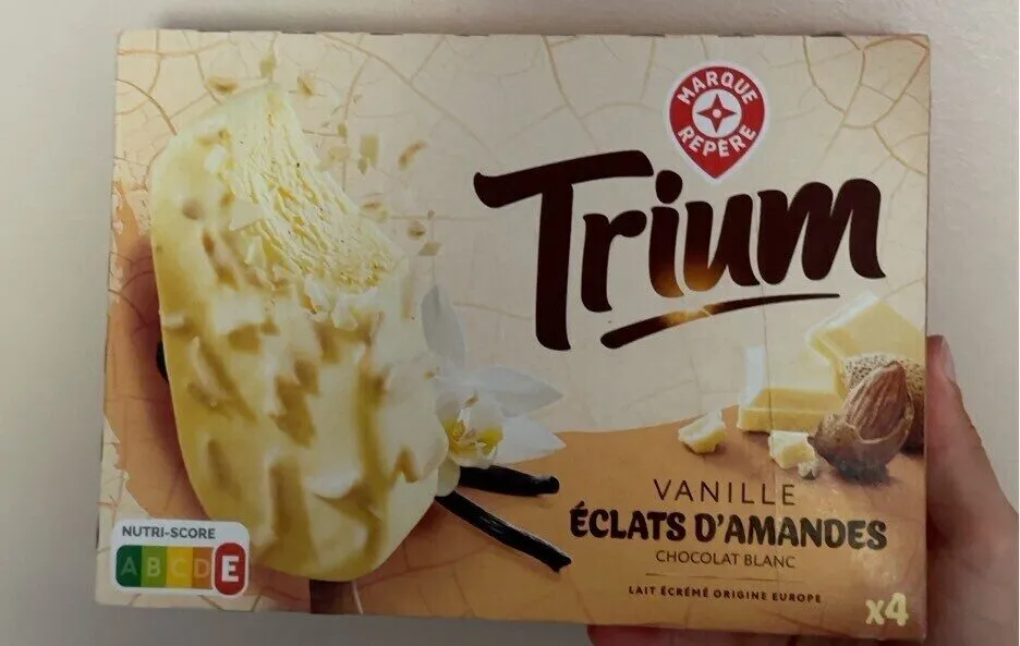 Galce vanille éclats d’amandes