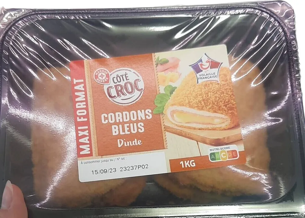 Cordons bleus dinde