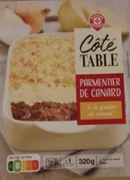 Parmentier de canard