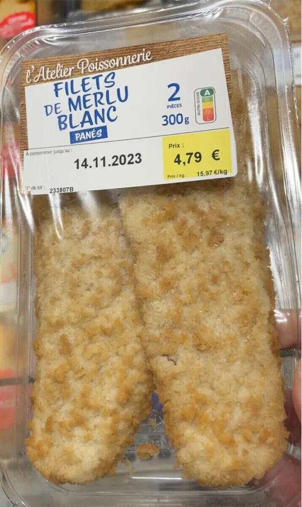 Filet de merlu blanc