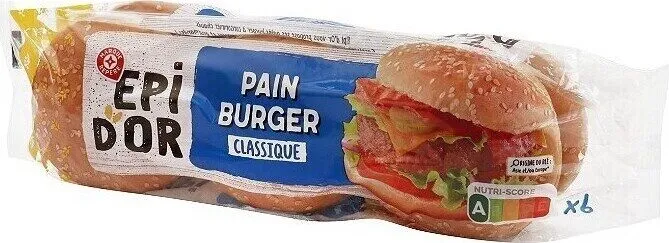 Pain burger classique