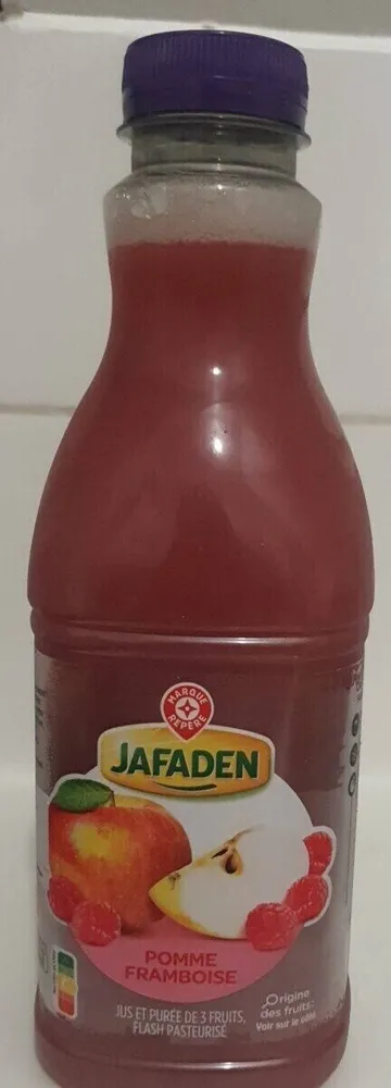 Jus pomme framboise