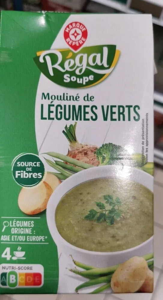 Mouliné de LÉGUMES VERTS