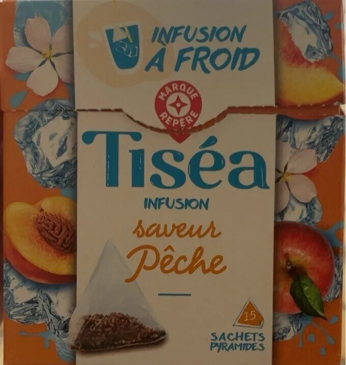 Tiséa infusion à froid à la pêche