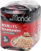 Nouilles instantanées saveur bœuf