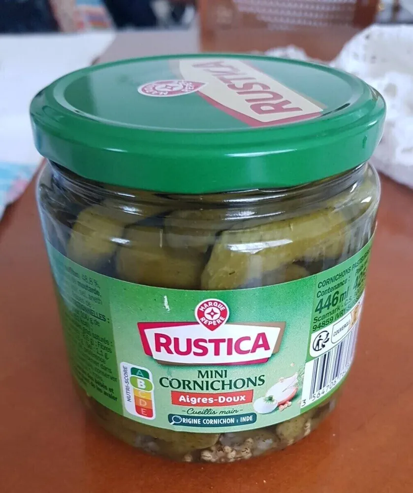 Mini cornichons