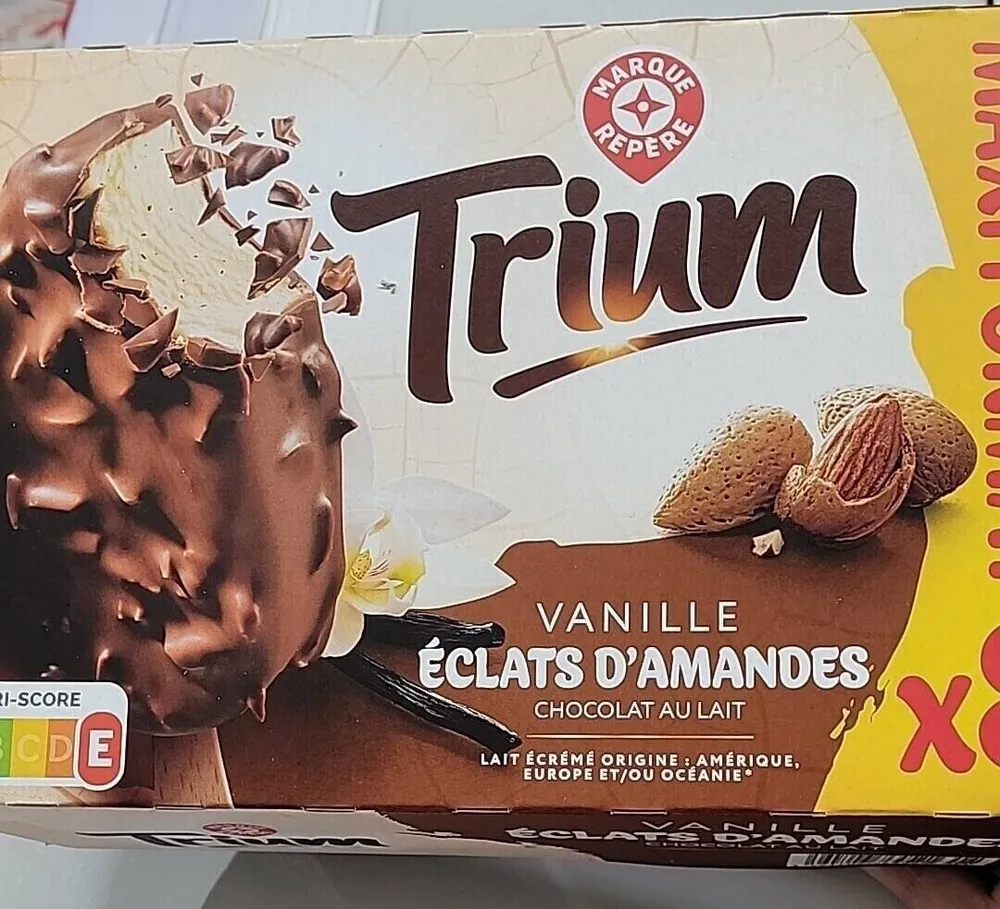 vanille éclats d'amandes