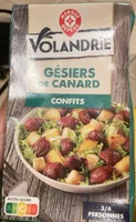 GÉSIERS DE CANARD CONFITS
