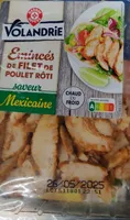 Emincés DE FILET DE POULET RÔTI saveur Mexicaine