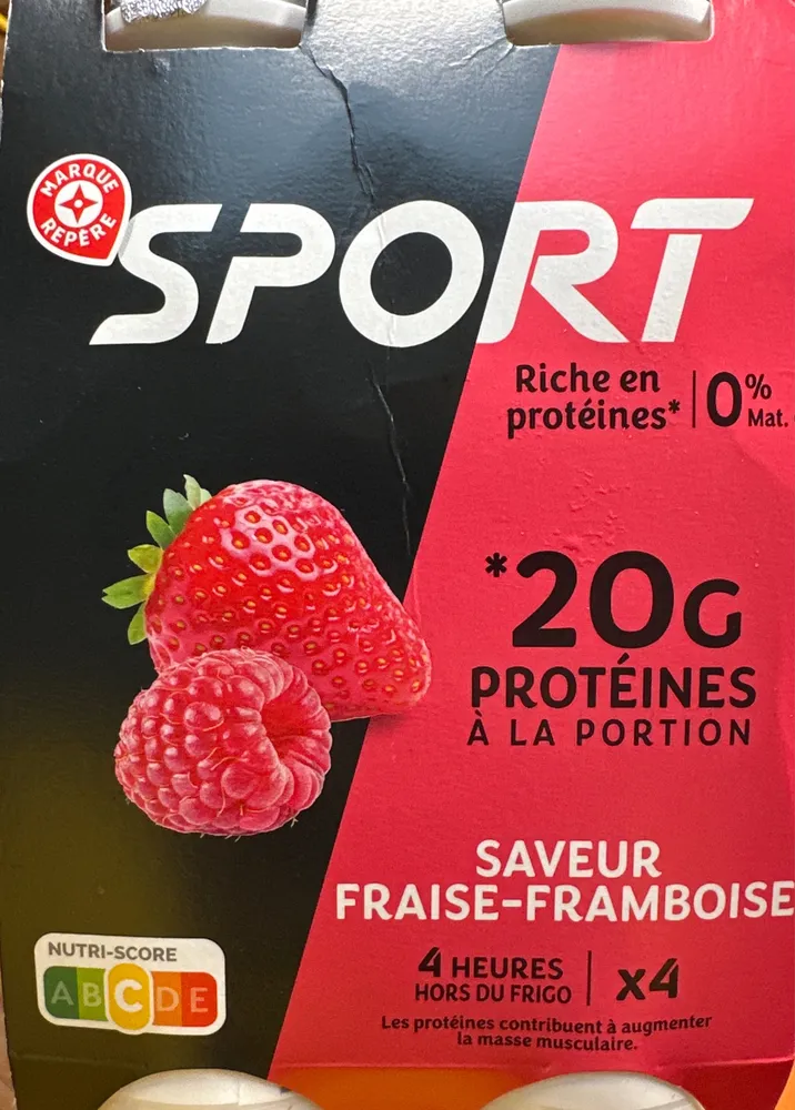 Sport Saveur Fraise-Framboise