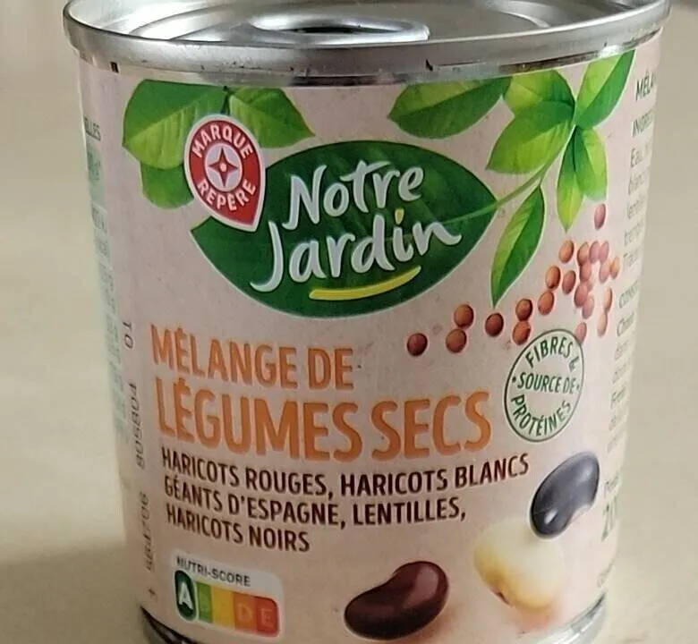 Mélange de légumes secs