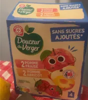 2 POMME FRAISE 2 POMME ABRICOT