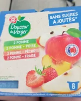 2 POMME
2 POMME - POIRE
2 POMME - PÊCHE
2 POMME - FRAISE