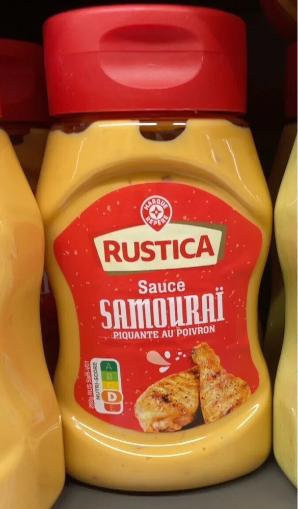 Sauce SAMOURAÏ PIQUANTE AU POIVRON