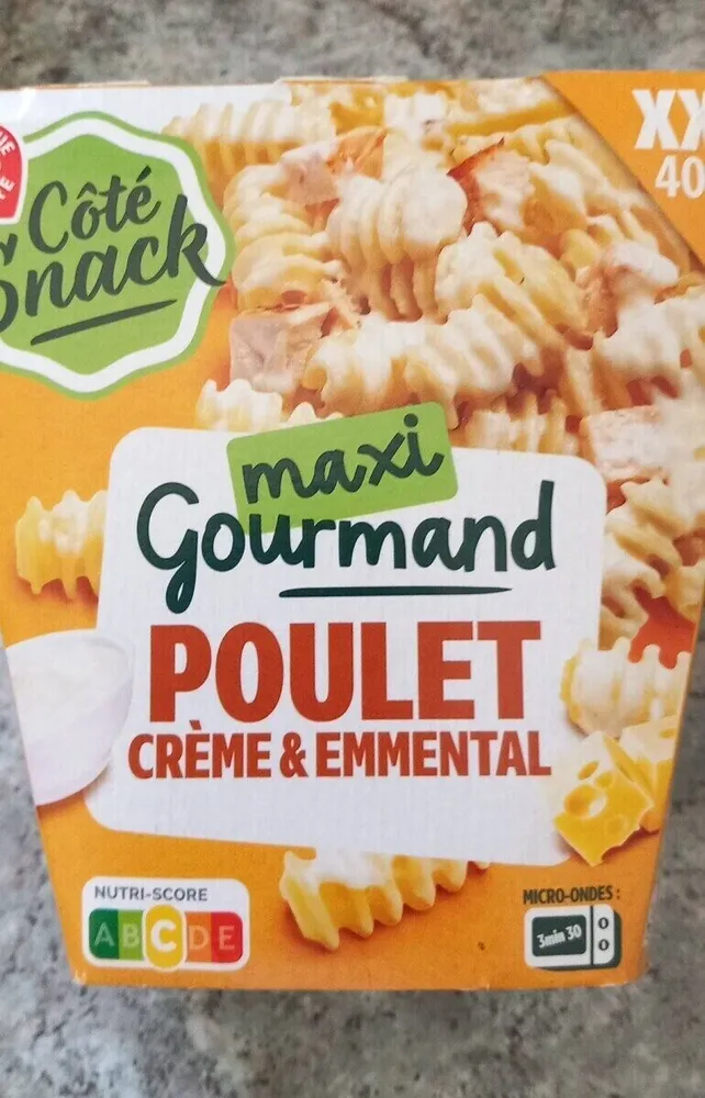 Pastabox Poulet Crème & Emmental