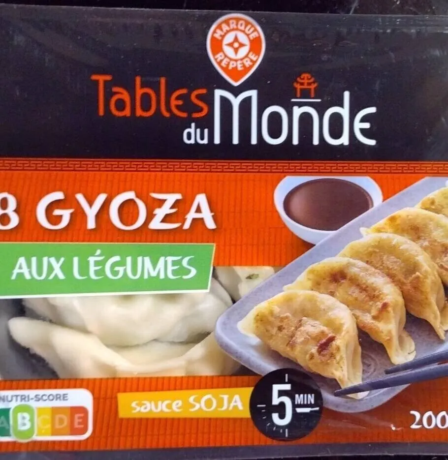 8 GYOZA AUX LÉGUMES