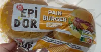 Pains burger brioché x4