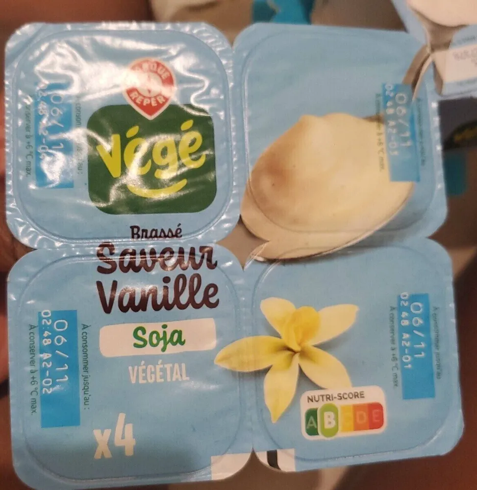 Brassé vanille