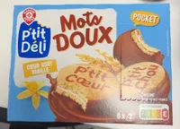 Mots DOUX CŒUR GOÛT VANILLE POCKET