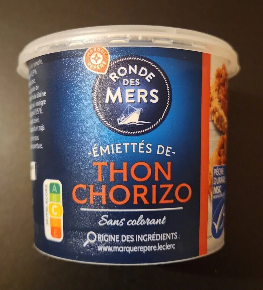 ÉMIETTÉS DE THON CHORIZO