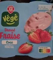 Brassé fraise coco