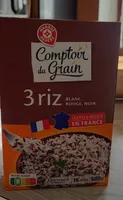 3 riz BLANC, ROUGE, NOIR