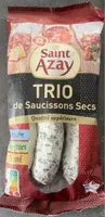 Trio de saucissons secs