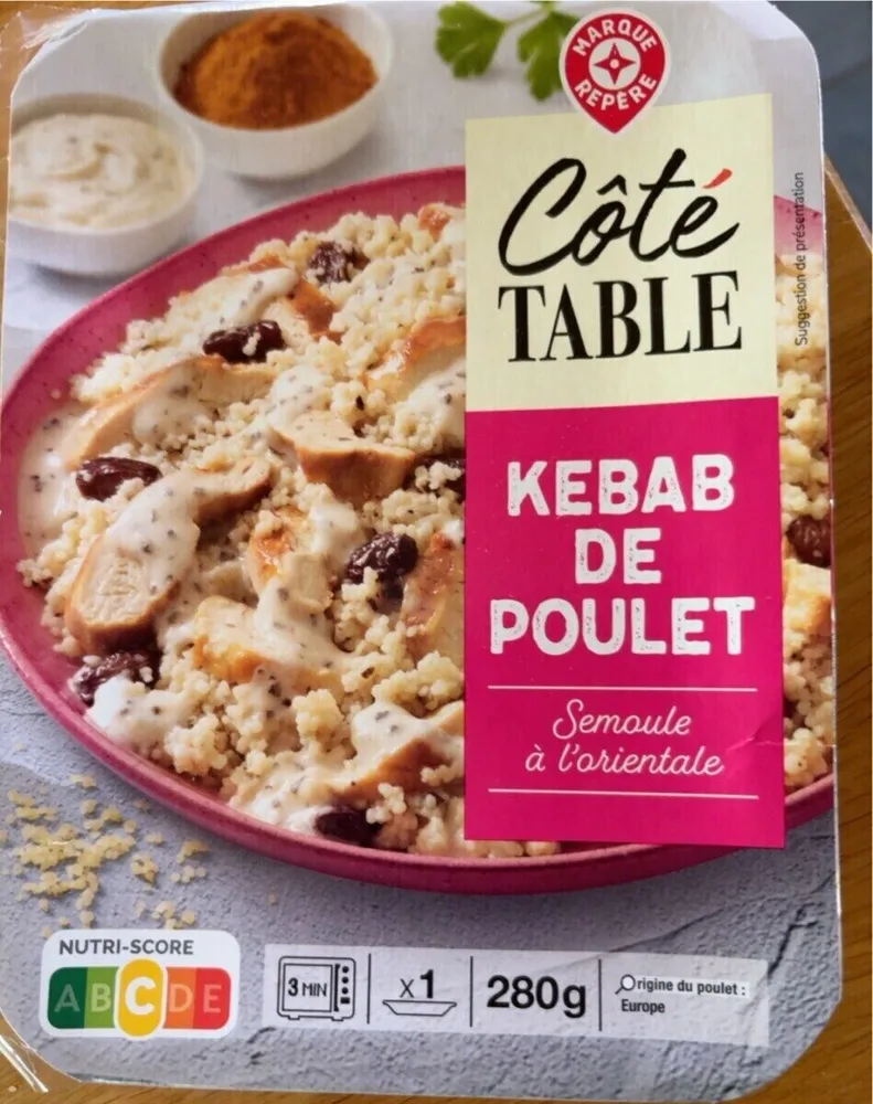 Kebab de poulet