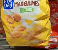 Petite madeleine citron