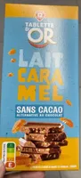 Tablette d’or Lait caramel
