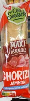 Chorizo jambon maxi viennois