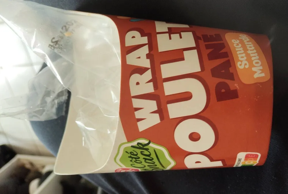 Wrap poulet pané