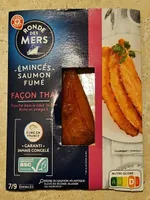 Émincés saumon fumé façon thaï