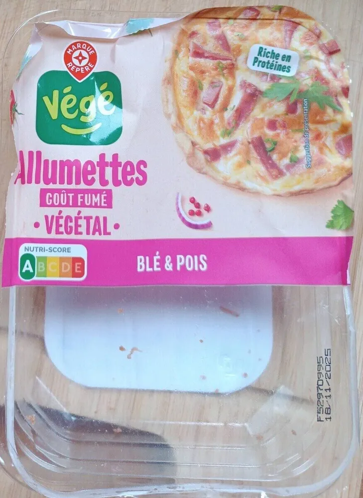 Allumettes végétales